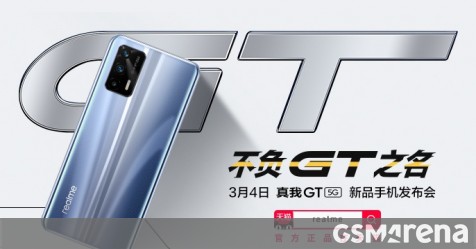 Realme GT shines in first official images