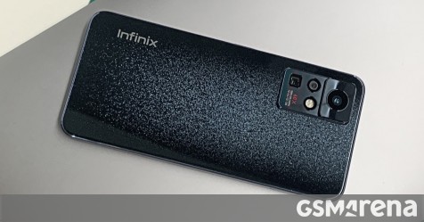 Leaked photos show an Infinix phone with an 108MP main camera, 5x periscope