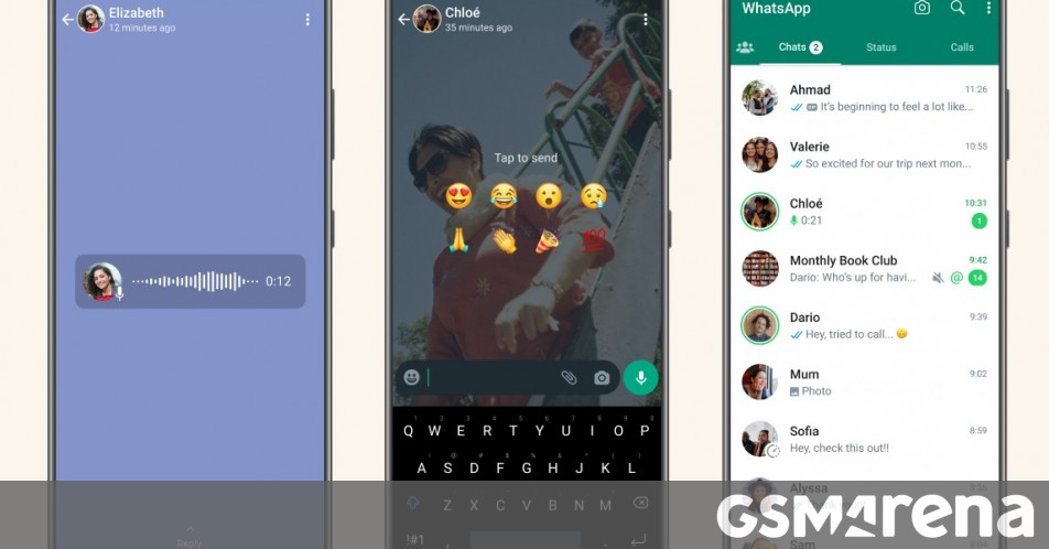WhatsApp’s Status feature gets a ton of new functionality, including voice and reactions