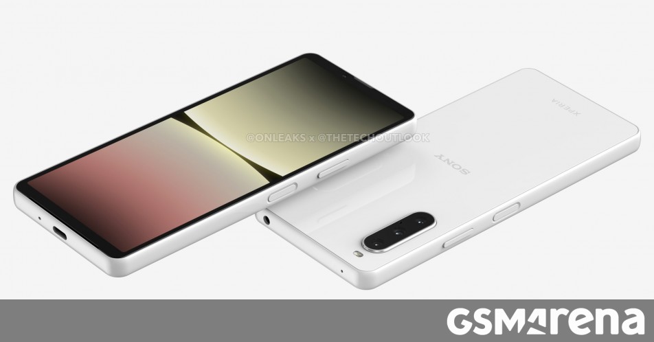 Sony Xperia 10 V renders leak showing familiar design