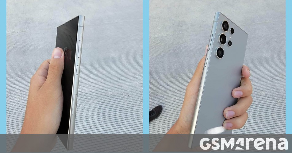Samsung Galaxy S24 Ultra leaks in real-life photos