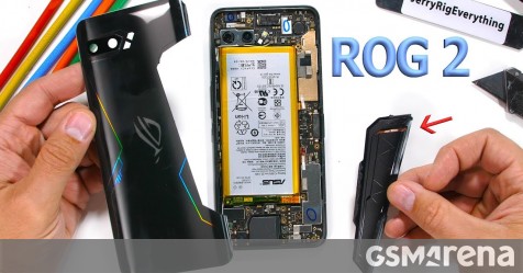 Asus ROG Phone ll teardown reveals rear vent is just for looks