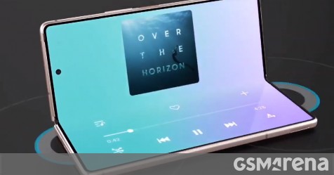 Samsung Galaxy Z Fold2 5G ad got out a little early