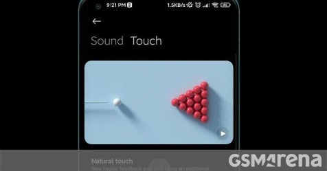 Leak showcases Xiaomi’s new haptic feedback system for MIUI 12.5