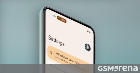 Android 12 Beta 2 can show the duration of the current call in the status bar
