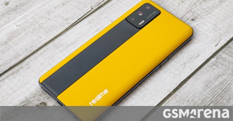 Realme GT 5G Racing Yellow Leather Edition hands-on
