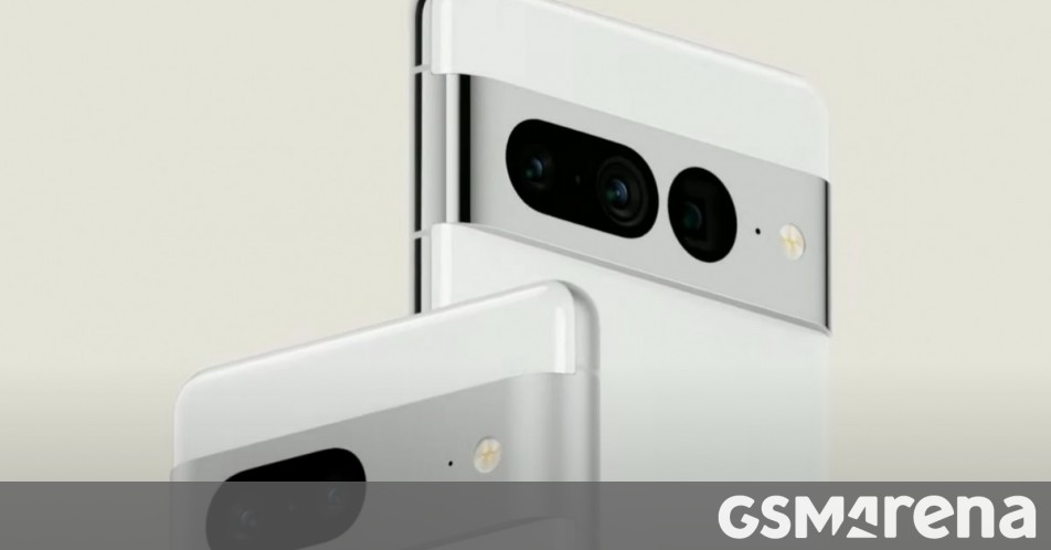 Google Pixel 7 and Pixel 7 Pro display specs leak