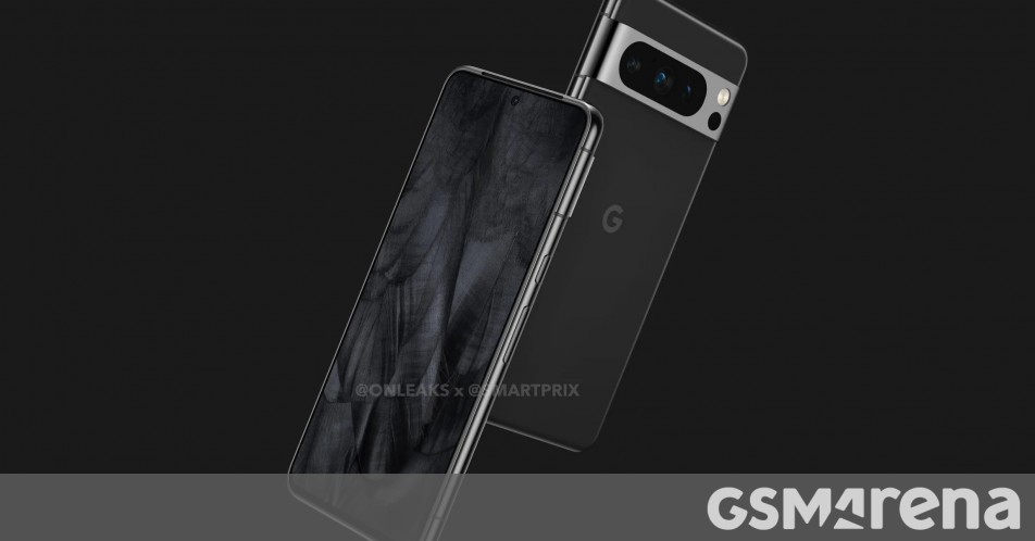 Google Pixel 8 Pro renders leak, Pixel Fold and Pixel 7a rumored to arrive in June